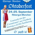 Oktoberfest 2016 auf dem Rittergut München in Thüringen